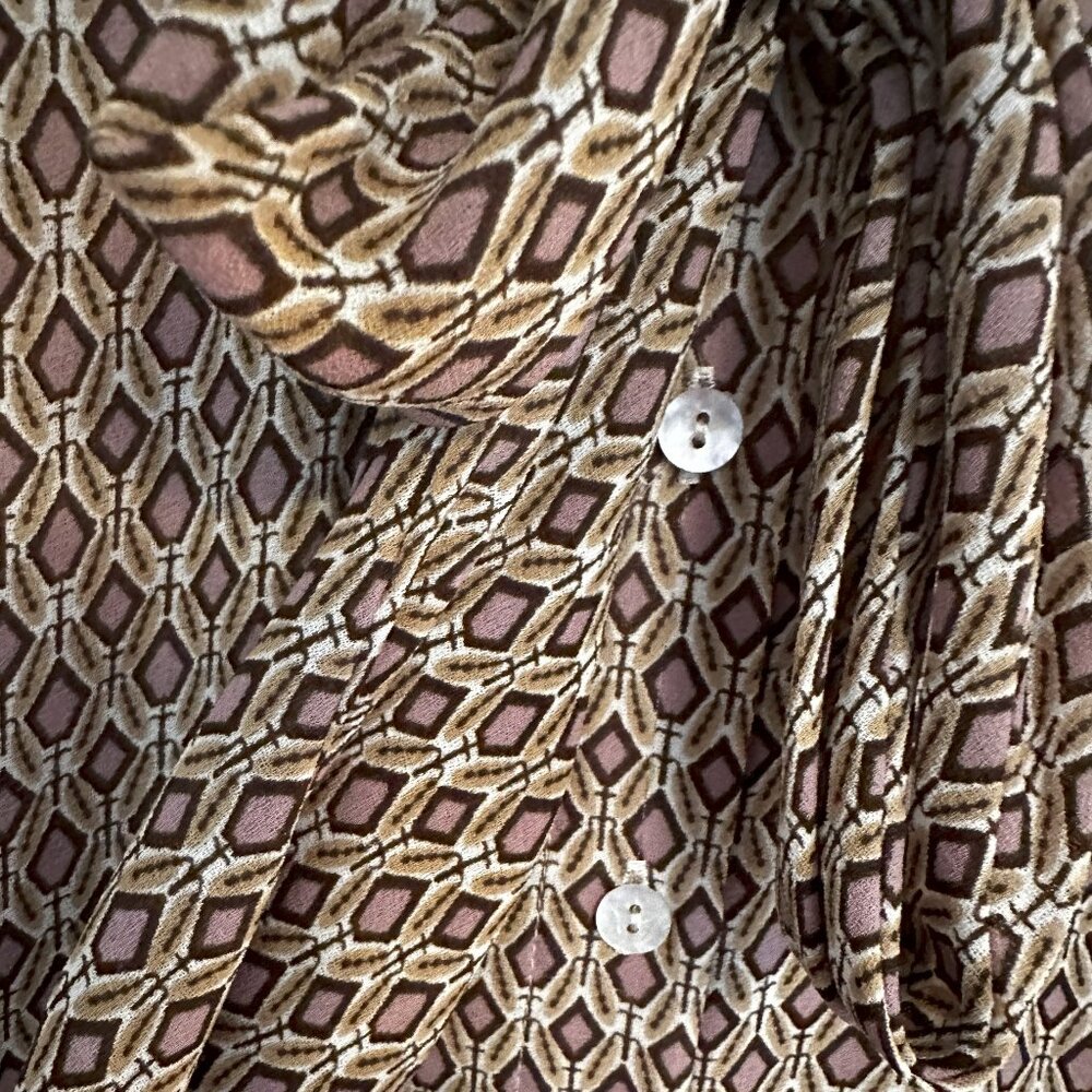 Max Studio Geometric Light Blouse - image 3